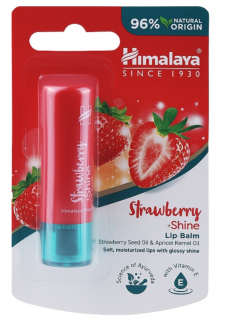 Himalaya Strawberry ajakápoló fényes, 4,5 g  Étrend-kiegészítő