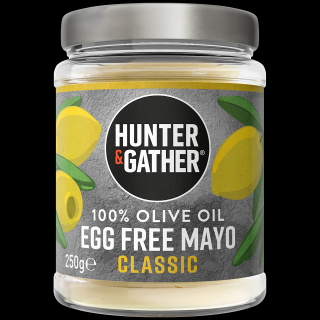 HUNTER & GATHER - Oliva vegán majonéz - Classic, 250 g