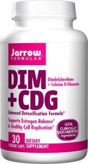 Jarrow DIM + CDG (diindolil-metán + kalcium-D-glükarát), 30 növényi kapszula