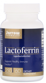 Jarrow laktoferrin (laktoferrin), 250 mg, 60 lágygél kapszula