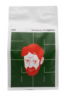 Jiří Langmajer kávé - Tanzánia, 500 g, Gabona  Kávébab. Arabica ültetvény Tanzániából.