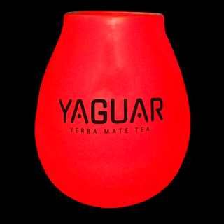Kalabasa kerámia Yaguar - piros