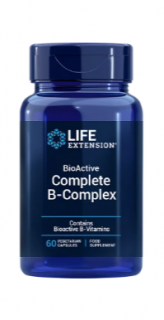 Life Extension BioActive Complete, B-komplex, 60 növényi kapszula