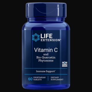 Life Extension C-vitamin és Bio-Quercetin fitoszóma, 60 tabletta