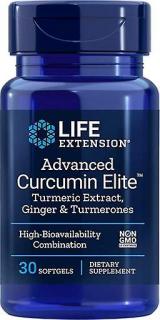 Life Extension Curcumin EIite ™ kurkuma kivonat - kurkuma kivonat, 30 kapszula