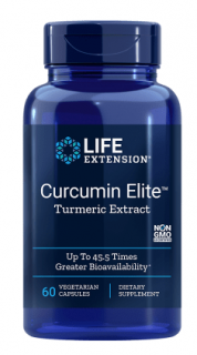 Life Extension Curcumin EIite ™ kurkuma kivonat - kurkuma kivonat, 60 kapszula