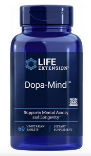 Life Extension Dopa-Mind, dopamin támogatás, 60 növényi kapszula  Étrend-kiegészítő