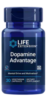 Life Extension Dopamine Advantage (dopamin támogatása), 30 növényi kapszula