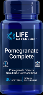 Life Extension Gránátalma Komplett, 30 lágyzselés kapszula