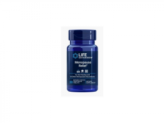Life Extension Menopauza Relief, menopauza támogatás, 30 enteroszolvens tabletta
