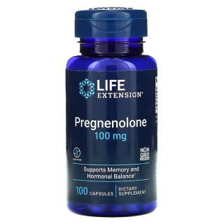 Life Extension Pregnenolone, 100mg, 100 kapszula