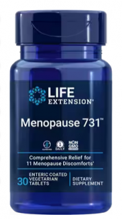 LifeExtension Menopauza, menopauza támogatása, 30 db bélben oldódó tabletta