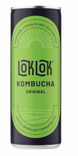 Loklok Kombucha Original, dobozban, 330 ml