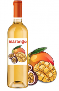 Marango, mangó és maracuja bor pohárban, 0,75 l