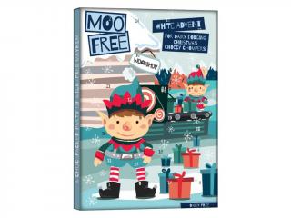 Moo-free - Adventi naptár fehér csokoládéból, 70 g