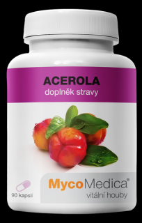 MycoMedica - Acerola optimális koncentrációban, 90 gyógynövényes kapszula