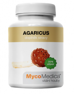 MycoMedica Agaricus, kivonat, 500 mg, 90 gyógynövény kapszula