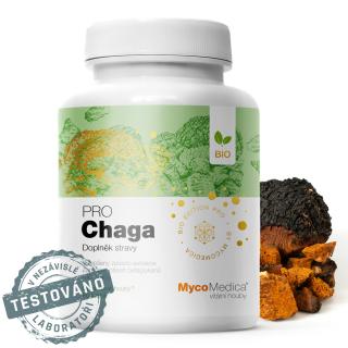MycoMedica - Chaga PRO, 90 gyógynövényes kapszula  Étrend-kiegészítő