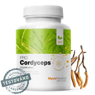 MycoMedica - Cordyceps PRO, 90 db gyógynövényes kapszula  Étrend-kiegészítő