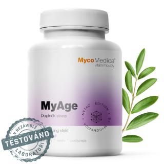 MycoMedica - MyAge, hosszú élettartam támogatása, 90 gyógynövény kapszula  Étrend-kiegészítő
