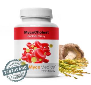 MycoMedica - MycoCholest optimális összetételben, 120 gyógynövényes kapszula