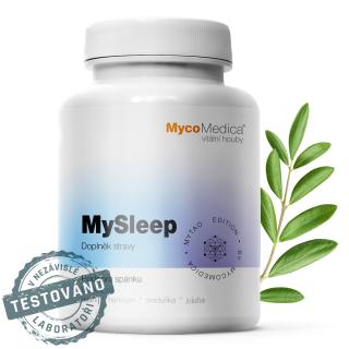 MycoMedica - MySleep, alvástámogatás, 90 gyógynövényes kapszula  Étrend-kiegészítő