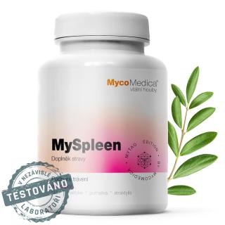 MycoMedica - MySpleen, léptámogatás, 90 gyógynövény kapszula  Étrend-kiegészítő