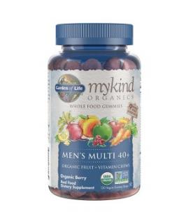 Mykind Organics férfi multi, Multivitamin férfiaknak 40+, 120 gumicukor
