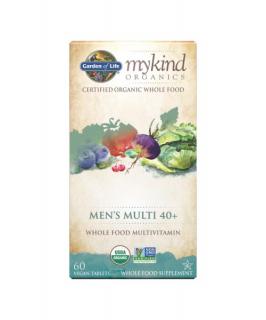 Mykind Organics Férfi Multi, multivitamin férfiaknak 40+, 60 db gyógynövény tabletta