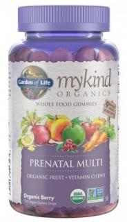 Mykind Prenatal gumicukor, multivitamin terhes nőknek, 120 gumicukor