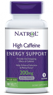 Natrol magas koffein tartalmú 200 mg (koffein), 100 tabletta