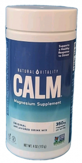 Natural Vitality Calm Magnézium italmix, magnézium, 113 g