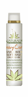 Naturalis Organic - Ápoló haj- és testsampon gyermekeknek, 200 ml