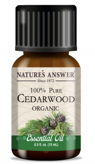 Nature's Answer Cédrusfa illóolaj, Cédrusfa, illóolaj, BIO, 15 ml