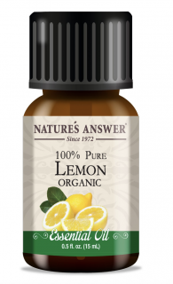 Nature's Answer Citrom illóolaj, citrom, illóolaj, BIO, 15 ml