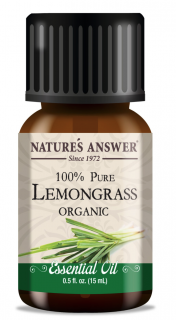Nature's Answer Citromfű illóolaj, citromfű, illóolaj, BIO, 15 ml