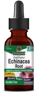 Nature's Answer Echinacea gyökérkivonat, 1000 mg, 30 ml