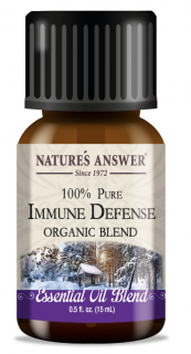 Nature's Answer Immune Defense Blend, illóolaj, immunitást támogató, illóolaj, BIO, 15 ml