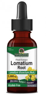 Nature's Answer Lomatium Root Fluid kivonat, kivonat, 1000 mg, 30 ml