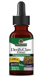 Nature's Answer Ördögkarom kivonat, Ördögköröm, kivonat, 1000 mg, 30 ml