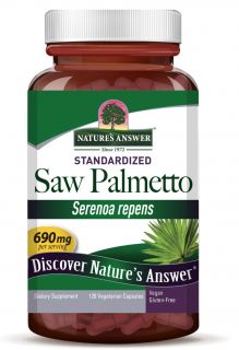 Nature's Answer Saw Palmetto, kivonat, 690 mg, 120 kapszula