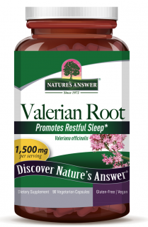 Nature's Answer Valerian Root, 1500 mg, 90 kapszula