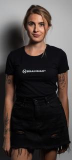 Női BrainMax 2023 póló, fekete Méret: S