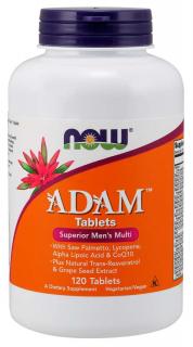 NOW Adam, Multivitamin férfiaknak, 120 tabletta