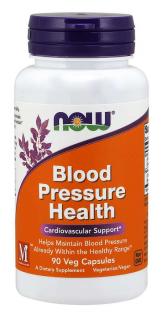 NOW Blood Pressure Health, 90 növényi kapszulában