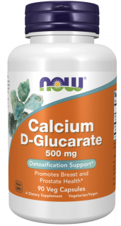 NOW Calcium D-glucarate (calcium D-glucarate), 90 növényi kapszula  Étrend-kiegészítő