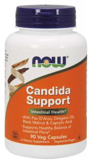 NOW Candida Support, 90 növényi kapszulában