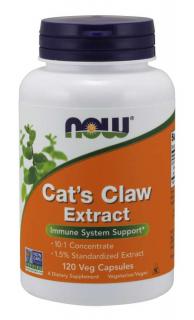 NOW Cat's Claw Extract, (Macskakarom kivonat), 120 növényi kapszulában