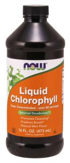 NOW Chlorophyll Liquid (Chlorofyl), 473 ml