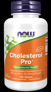 NOW Cholesterol Pro, 120 tabletta